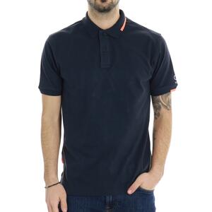 POLO CONTRASTI BLU